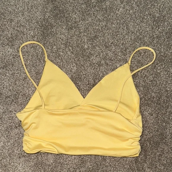 Yellow Women's Two Piece Skirt Set - Picture 4 of 5